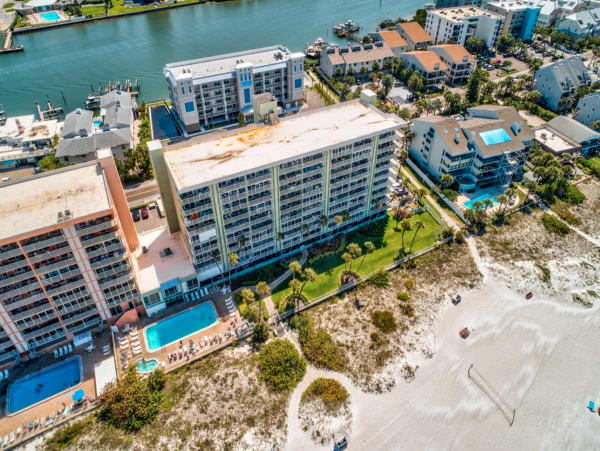 Indian Shores Beachfront condo